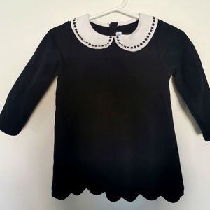 Jacadi fleece dress 18 months